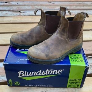 Blundstone rustic brown boots